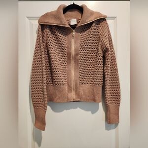 Varley Eloise Full Zip Knit Cardigan